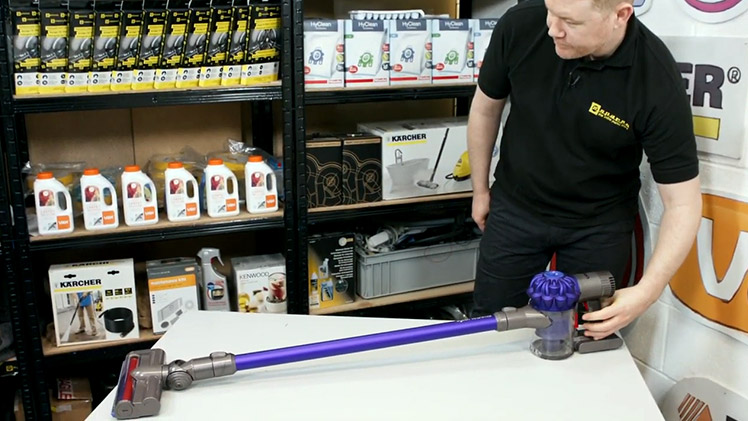 Test your vacuum cleaner and check it is working correctly and the brushbar is spinning as it should