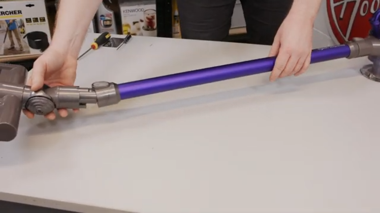 Refit the wand by simply clicking it into place